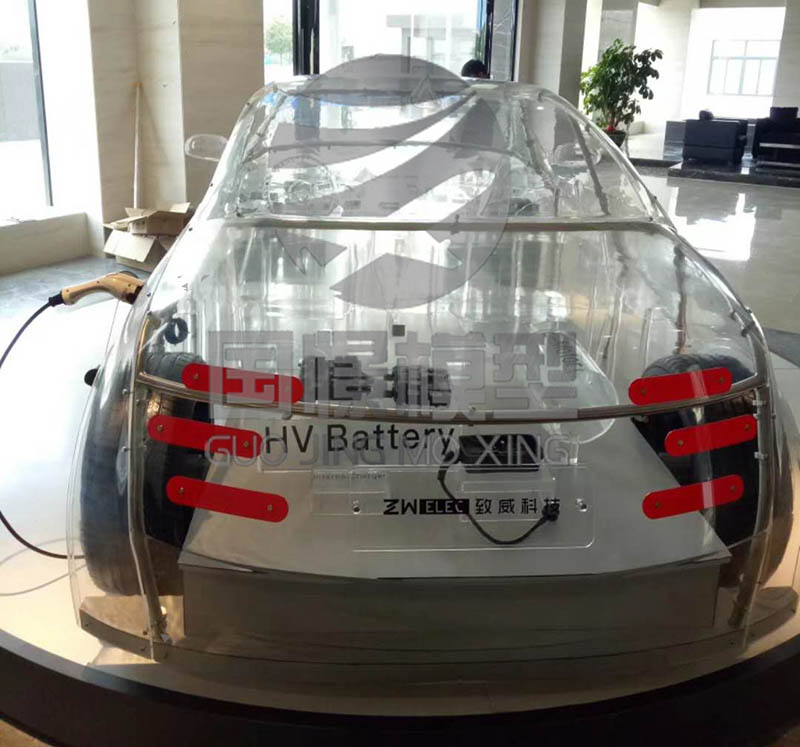 池州透明车模型